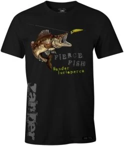 Fladen T-Shirt Hungry Zander Black