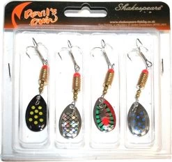 Shakespeare 4 Piece Spinner Selection