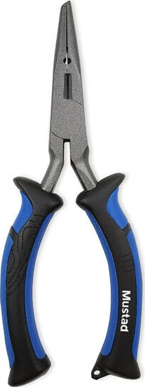 Mustad 5in Mini Split Ring Plier Blue