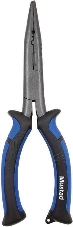 Mustad 7in Large Split Ring Plier Blue