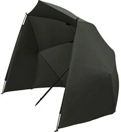 Bivvy Brolly Fishing Shelter - Wraparound Storm Sides