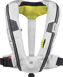 Spinlock Deckvest Lite Auto Life Jacket With Crotch Strap -Visuitrusting Winkel deckvest lite auto life jacket bleach white