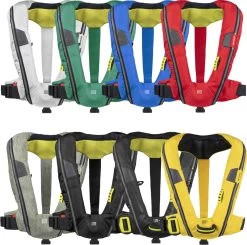 Spinlock Deckvest Lite Auto Life Jacket With Crotch Strap