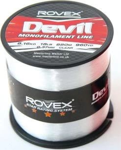 Devil Mono Clear 1/4lb Spool