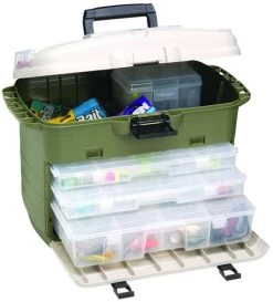 Flambeau Frontloader Tackle Box -Visuitrusting Winkel front loader 8010 open