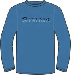 Simms Kids Logo T-Shirt -Visuitrusting Winkel kids logo t shirt harbor blue