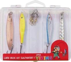 Kinetic Little Viking Lure Box Kit Saltwater