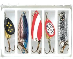 MITCHELL Lure Kit - Spinners And Spoons 5pc