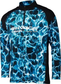 Savage Gear Marine UV Long Sleeve Tee Sea Blue