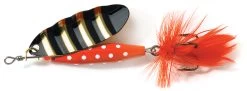 Abu Garcia Reflex Red Spinner Range -Visuitrusting Winkel reflex red spinner zebra
