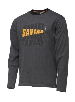 Savage Gear Simply Savage Logo-Tee Long Sleeve