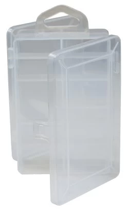 Double Sided 11 Compartment Box Clear