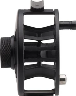 Scierra Track 2 Fly Reel Black -Visuitrusting Winkel track 2 fly reel front