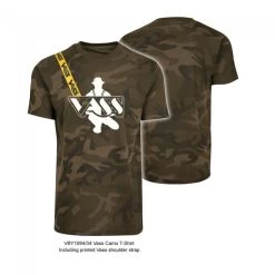 V9394 Classic Print With Yellow Strap T-Shirt Camo